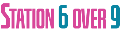 Station 6 over 9v logo
