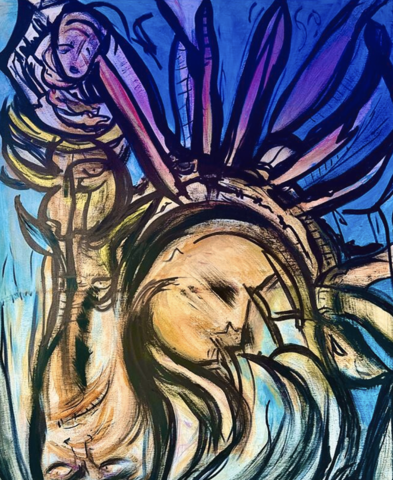 "Liberty has Fallen" by Rick Van De Riet